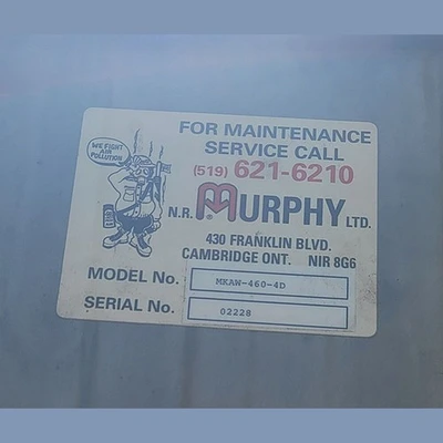 USED N.R. MURPHY MKAW‑460‑4D