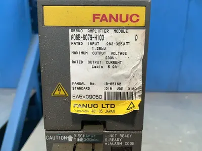 Used FANUC A06B6079H103 Servo Controller Parts Ohio US | HGR 24 #1345304
