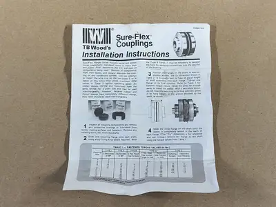 USED TB WOOD'S 6JE EPDM