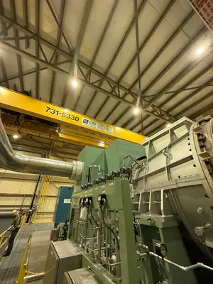 USED 2015 SNM TURBINE/ ABB ALTERNATOR C10-R6-X