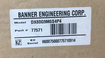 Used Banner Engineering DX80G9M6S4P4 PLC Processors South Carolina US | Palmetto Automation #1519691