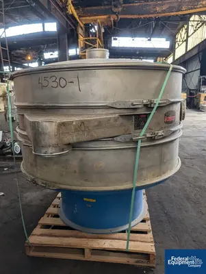 USED SWECO 60" Sweco Screen, S/S, Single Deck