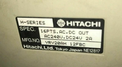 USED Hitachi Does Not Apply