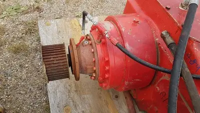 USED 2007 GARDNER DENVER THE 5.5" X 5" TRIPLEX MUD PUMP