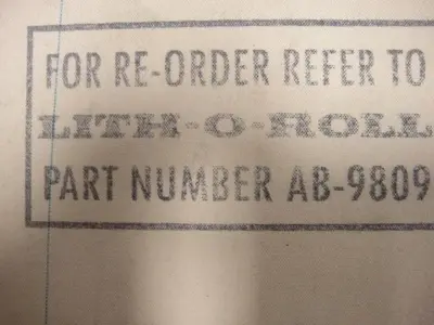 NEW AB DICK AB-9809