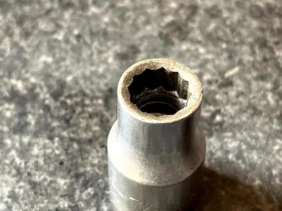 Craftsman 7/16" 12 Point 1/2" Drive Socket V 47501 Made In USA