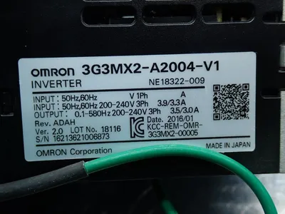 USED OMRON 3G3MX2A2004V1
