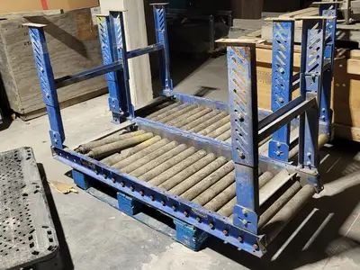 5'x2' Gravity Roller Conveyor ( 17 Rollers )