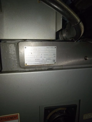CITIZEN Sliding Head Swiss Type lathe, in good used condition