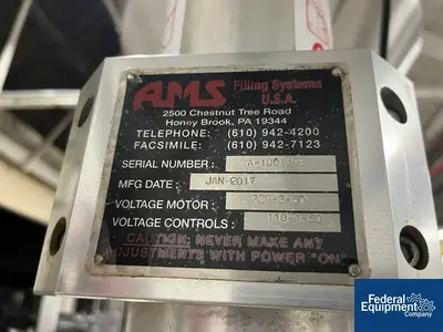 USED AMS AMS Auger Filler, Model A-100, S/S