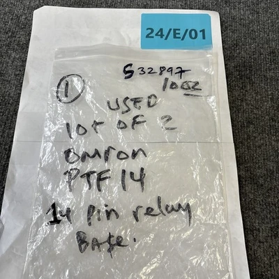 Used Omron PTF14 Terminal Blocks California US | Davliegogo LLC #1707047