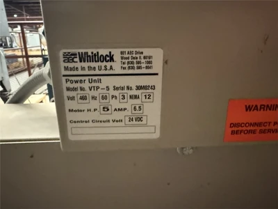 USED WHITLOCK VTP-5