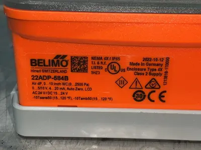Used 2022 BELIMO 22ADP584B Pressure Transmitters Ohio US | HGR 24 #1518396