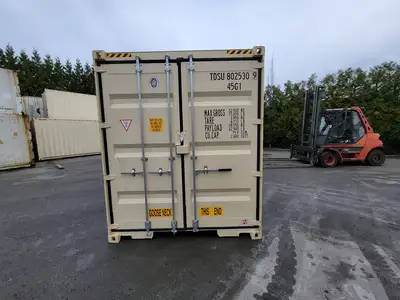40 ft New/One Trip High-Cube Double Door Container - TDSU8025309
