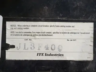 USED ITE JL3F400
