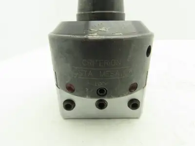 Criterion 204E Tapered Boring Head 4" Tool Holder 40 NAT. D/B
