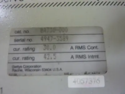 USED GETTYS A730-000