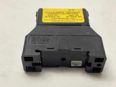 Used Cooper Bussmann Low-Peak CUBEFuse Time Delay Fuse 15A 600VAC w/ TCFH30 Base Fuses Michigan US | Maverick Industrial Sales #1401956