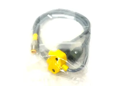 VB2-RS 4.5T-0.3/2TC9S 2-L653-0.3/0.3,UX00218 | Turck VB2-RS 4.5T-0.3/2TC9S 2-L653-0.3/0.3 Junction Splitter Cable UX00218 - New