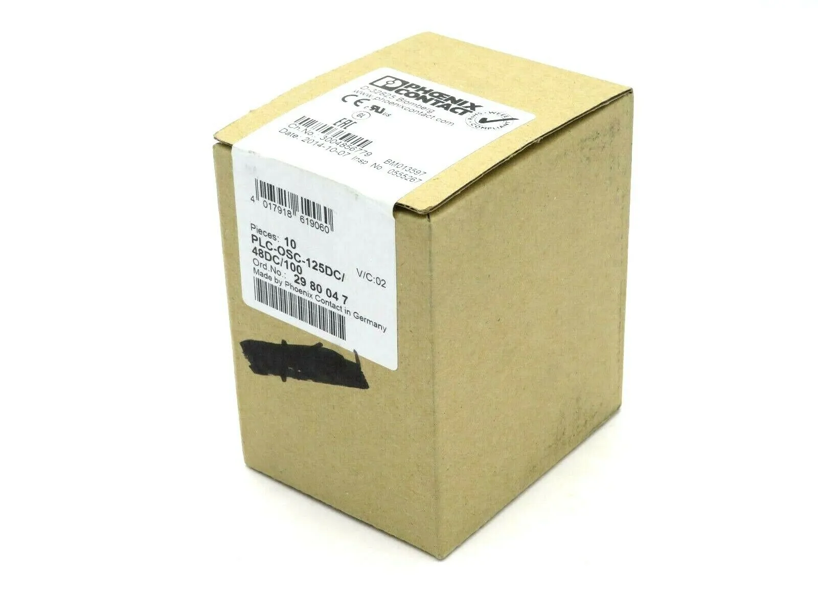 NEW 10 PIECES PHOENIX CONTACT PLC-OSC-125DC/48DC/100 MODULE PLCOSC125DC48DC100