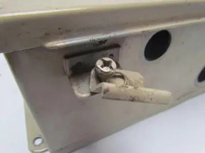 Hoffman 12X10X5" type 12 & 13 Electrical Enclosure With Backplate