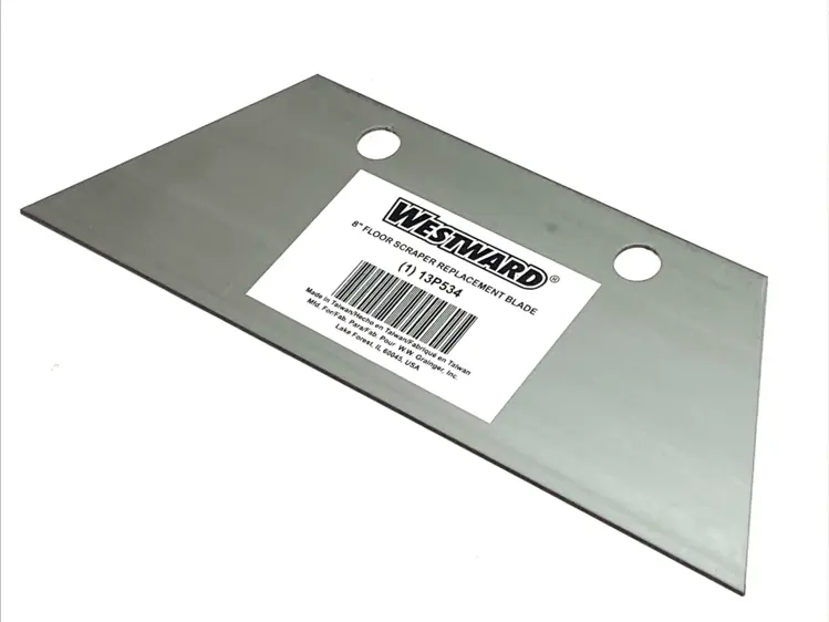 New | in-Stock WESTWARD REPLACEMENT SCRAPER BLADE 8″ HIGH CARBON STEEL Blades Michigan US | Maverick Industrial Sales #1122696