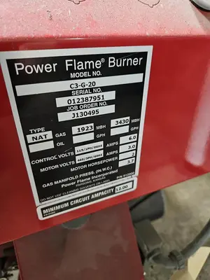 Used ALDRICH A3S5-85-G/A3S5R-C-85-G Boilers New York US | DH Griffin Used Equipment #1455502