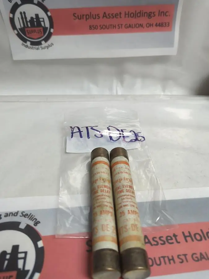 Used GOULD SHAWMUT ATS-DE-25 Miscellaneous Equipment (Electrical & Power) | Surplus Asset Holdings #1193331