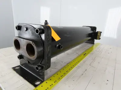 CEA FK Waermetauscher FKV-194.54.76 Shell & Tube Heat Exchanger 7"x34 16/21 Bar