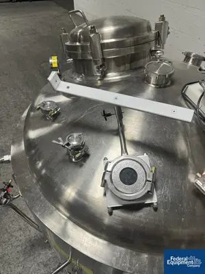 USED Precision 1,200 Liter Precision Stainless Reactor, Hastelloy C276, 45/150#