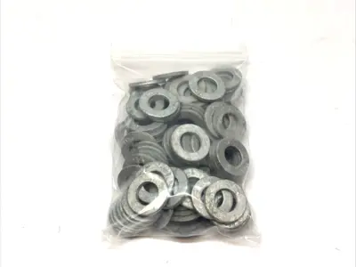 New | in-Stock Fastenal Structural Flat Washer 1/2" ASTM 436 Galvanized Steel LOT OF 93 Hardware Washers Michigan US | Maverick Industrial Sales #1493323