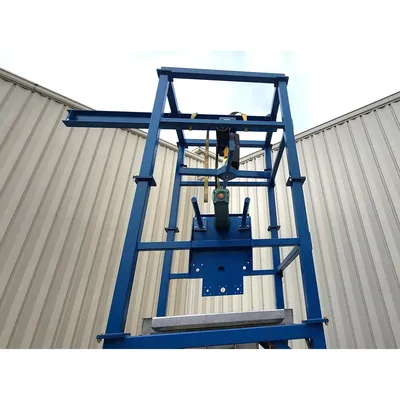 New Carolina FIBC Super Sack Bulk Bag Unloader Discharge Station w/ Demag Hoist