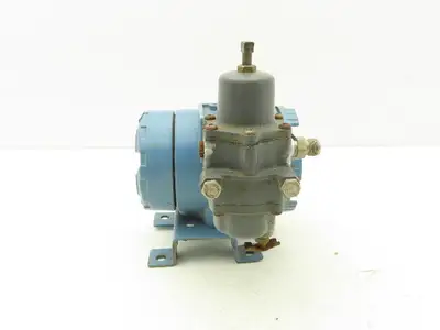 Fisher Rosemount 846 DS1J1 K5 Current to Pressure Transducer 3-15PSI W/Regulator