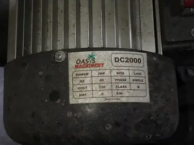 USED OASIS MACHINERY DC2000