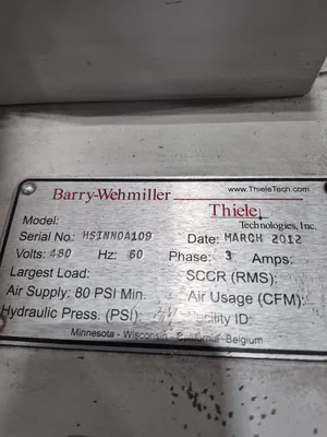 2012 HUDSON-SHARP Inno-Lok Bag Machines, Accessories | Mark One Machinery (8)