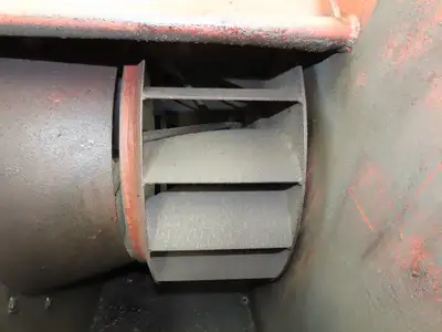 Asahi Backward Inclined Centrifugal Blower 20" Impeller 3Ph 5.5kw 230V 5297CFM