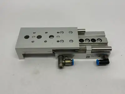 USED FESTO PNEUMATIC MINI SLIDE ACTUATOR 10MM BORE 50MM STROKE 8085120