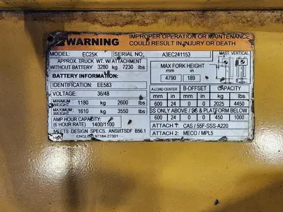 USED CATERPILLAR EC25K