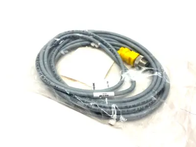 New | in-Stock Turck Splitter Junction Cordset M12 4-Pin to Dual Pigtail Bus Bars & Plugs Michigan US | Maverick Industrial Sales #1483166