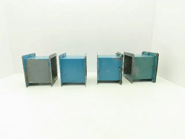 Wiegmann JWN666 6"x6" Wireway Nipple Feed-Through 6" Hoffman Lot of 4