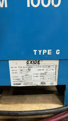 EXIDE G1-12-380 Battery Chargers | Global Machine Brokers, LLC (4)