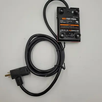 Used WEN WEN WA0392 120V 15-AMP MOMENTARY POWER FOOT PEDAL SWITCH Switch Parts | ND Industrial Surplus #1219090