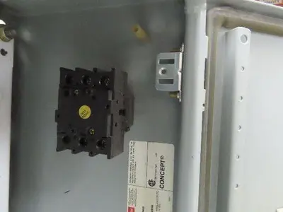 Hoffman CSD30208 Concept Electrical Enclosure Control Panel 30x20x8" Backplate