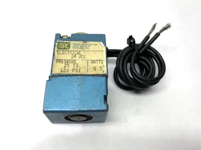 USED MAC VALVES SOLENOID COIL 25-150PSI 8.5W 24VDC