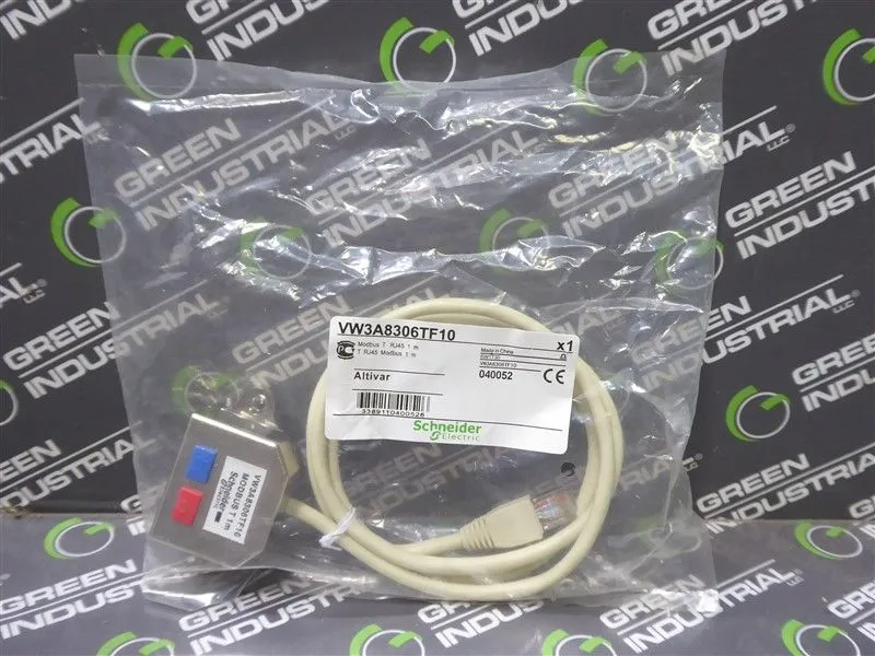 Schneider Electric VW3A8306TF10 Altivar Modbus T Cable 1 Meter New NIB