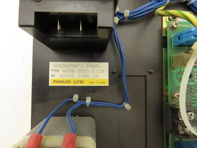 Fanuc A05B-2051-C126 Operator Control Panel w/Hour Meter RS-232-C