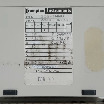 USED Crompton 256-TWMU-QQGZ