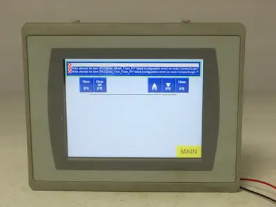 Allen Bradley 2711P-T7C21D8S PanelView Plus 7 Touch HMI 24VDC Control Panel
