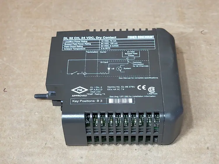 Used FISHER-ROSEMOUNT KJ3001X1-CA1 Misc Electrical & Power Parts British Columbia CA | Lenmark #836129