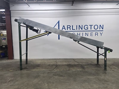 11' L x 34" W Incline Conveyor, 1.75 HP